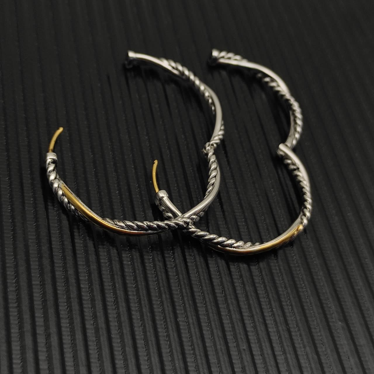 David Yurman Cable Collectibles Hoop Earrings